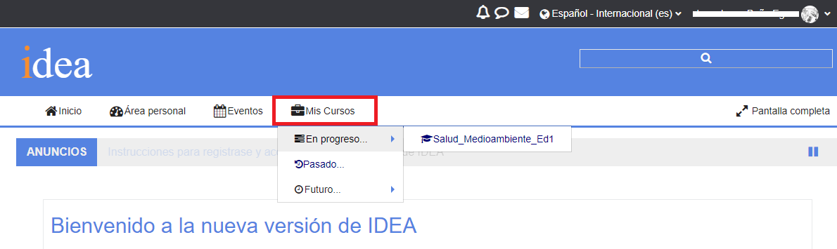 Mi cursos